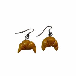 Aretes de croissants de mantequilla